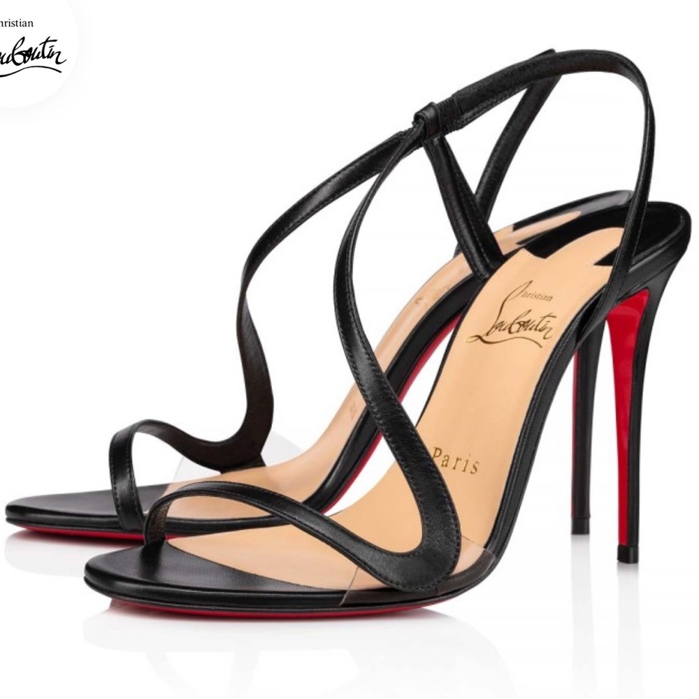 Rosalie Louboutin 100mm Sandals Size 38.5